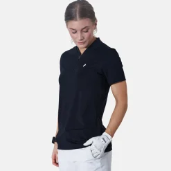 W Turf Zip Ss Svart-Peak Performance