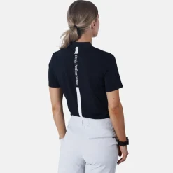 W Turf Zip Ss Svart-Peak Performance