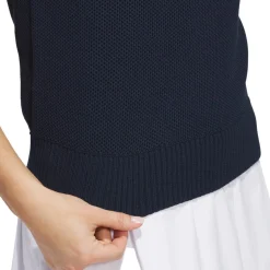 W Ultimate Knit Tour Vest Blå-Adidas Hot