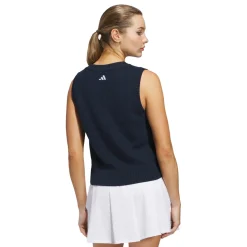 W Ultimate Knit Tour Vest Blå-Adidas Hot