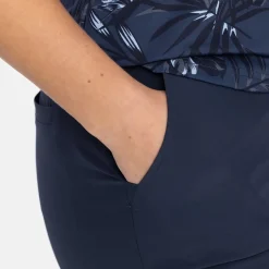 W 4-Way Stretch Short Blå-Bogeys & Birdies New