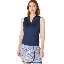 Waist Length Sl Top Blå-Callaway Outlet