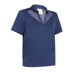 Waist Length Ss Top Blå-Callaway Outlet