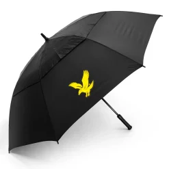 Wind Proof Umbrella Svart-Lyle & Scott Sale