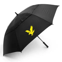 Wind Proof Umbrella Svart-Lyle & Scott Sale
