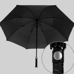Wind Proof Umbrella Svart-Lyle & Scott Sale