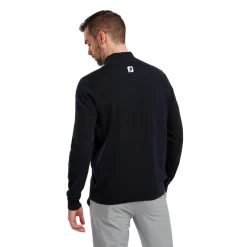 Wool Blend 1/2 Zip Blå-FootJoy Best