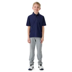 Youth Unisex Solid Polo Blå-Callaway Sale